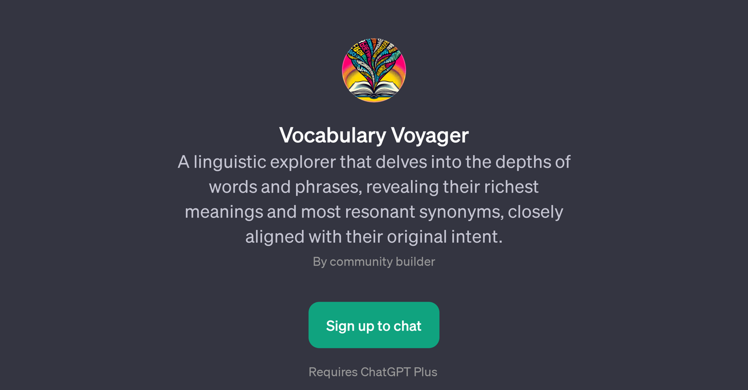 Vocabulary Voyager website