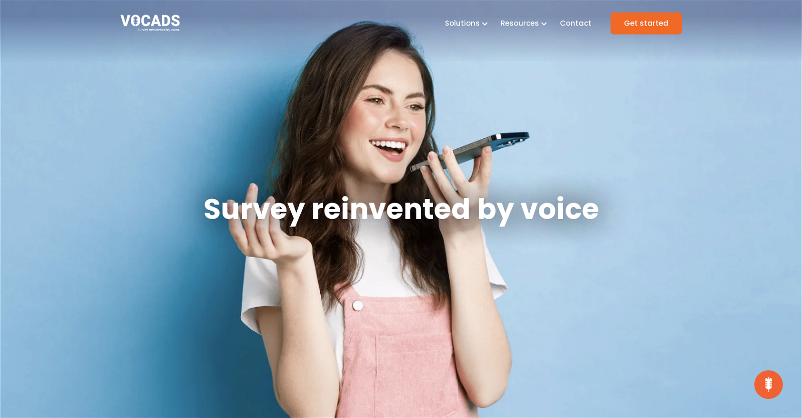 Vocads Survey website