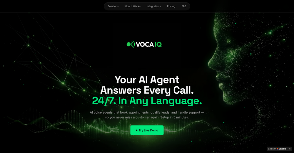 VocaIQ website