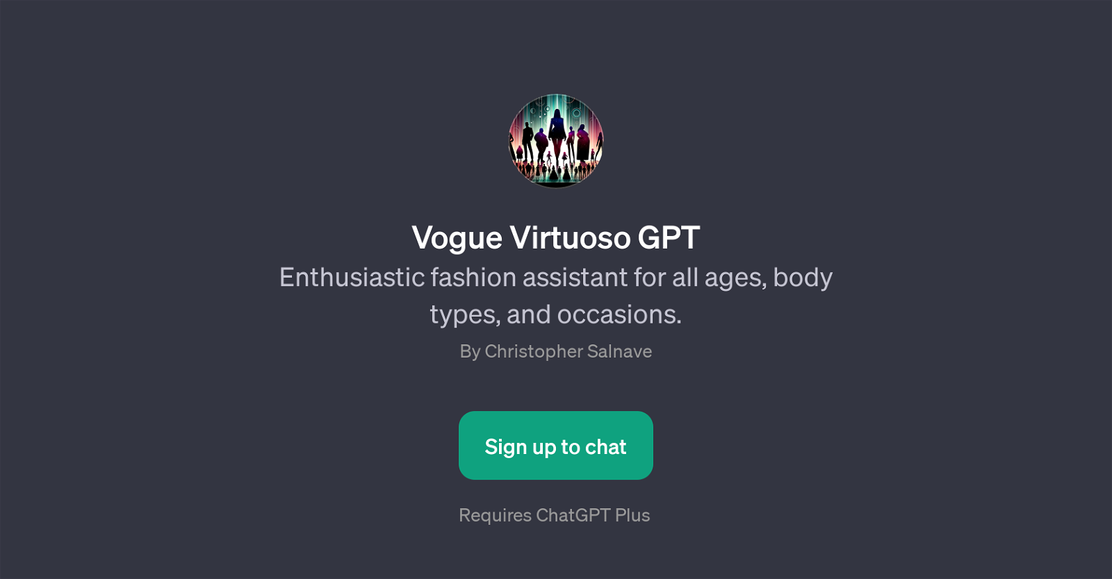 Vogue Virtuoso GPT website