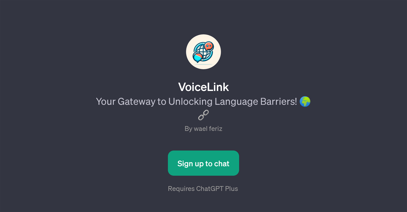 VoiceLink website