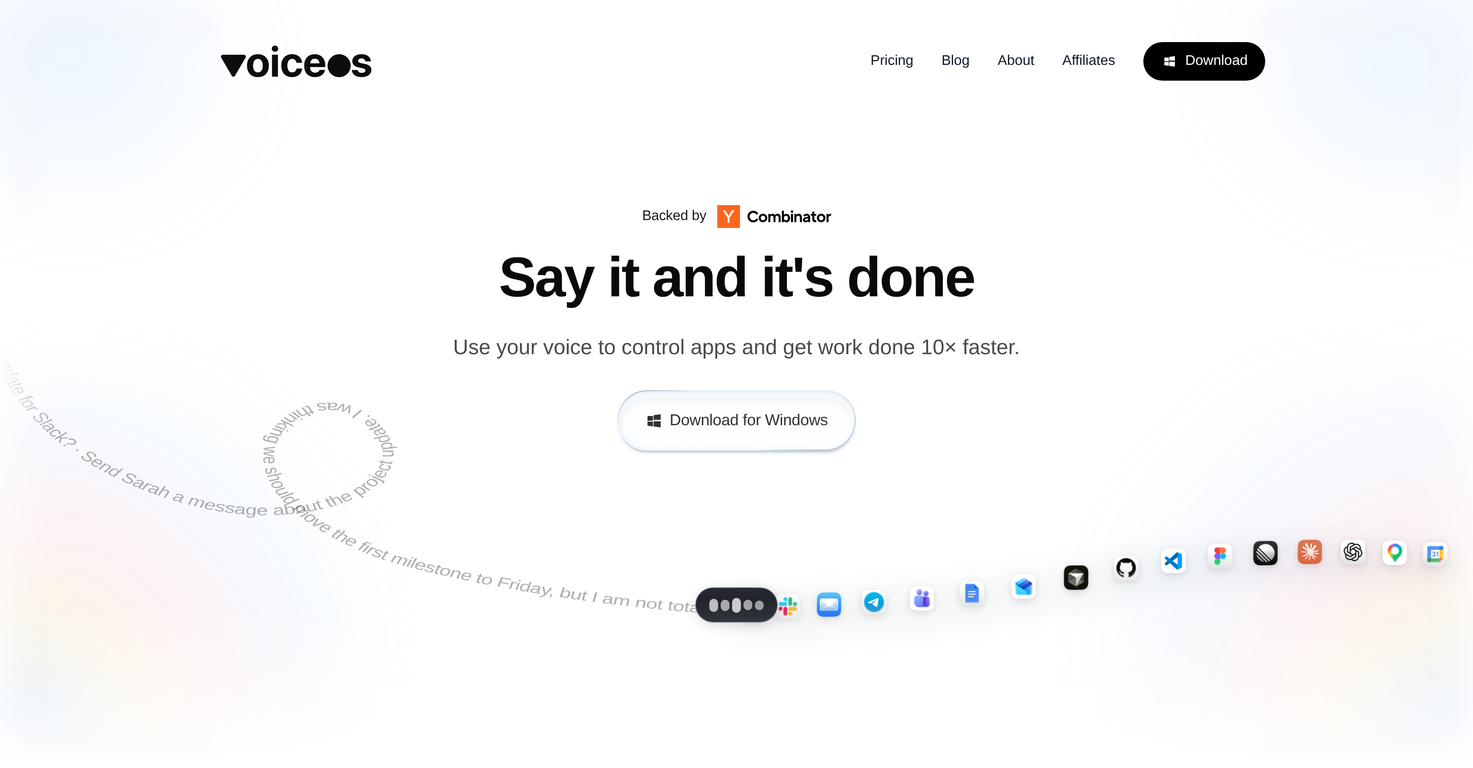 VoiceOS website