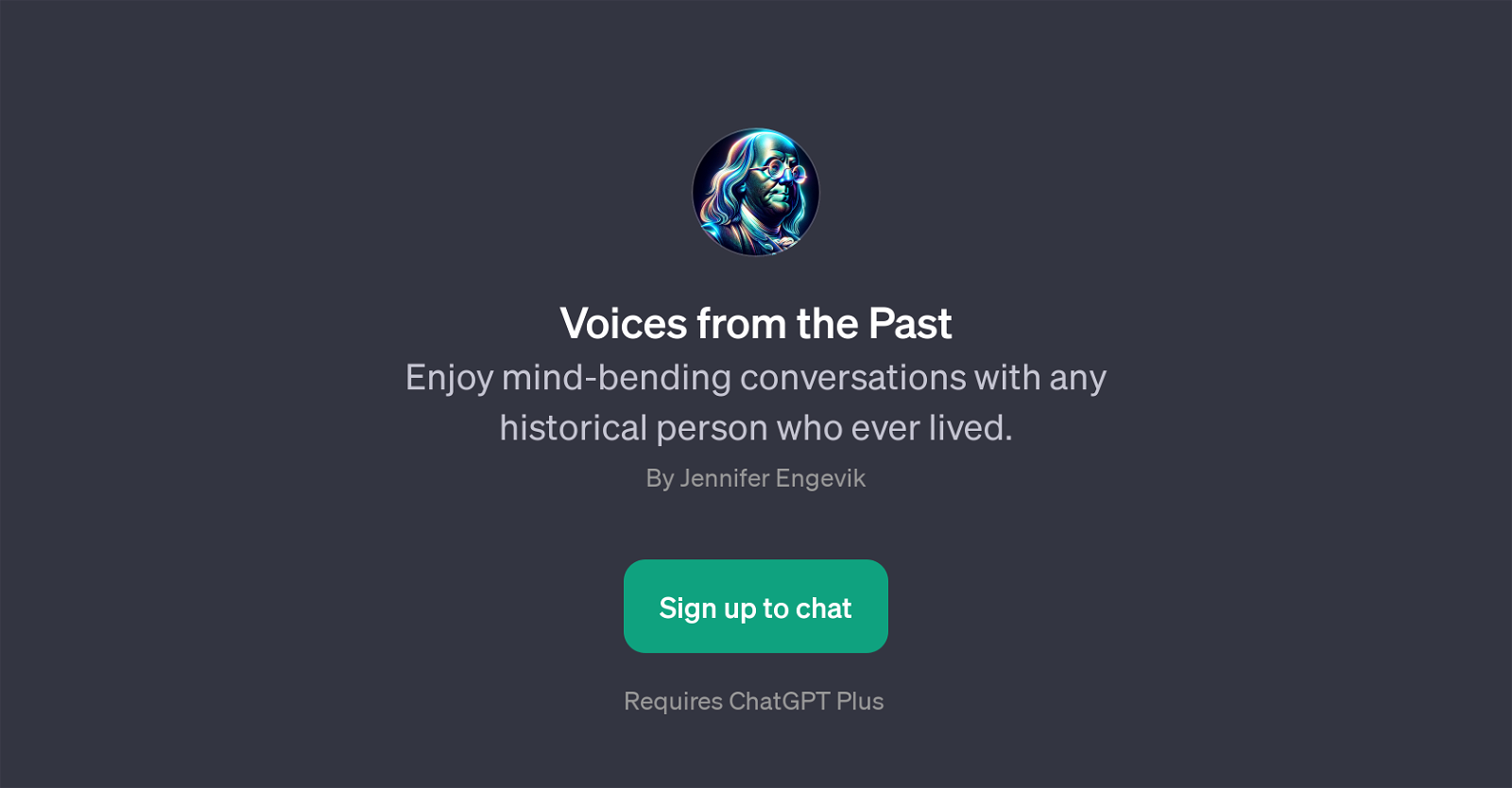 Voices from the Past website