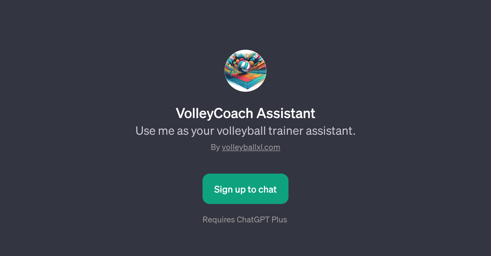 VolleyCoach Assistant website