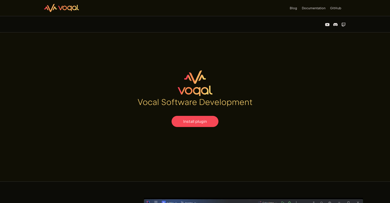 Voqal website