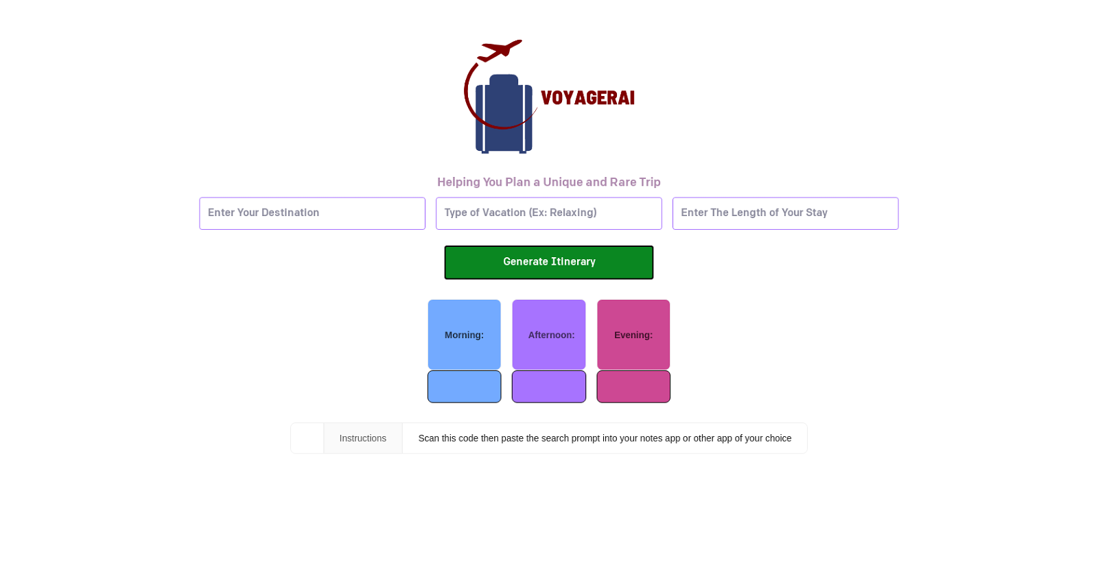 VoyagerAI website