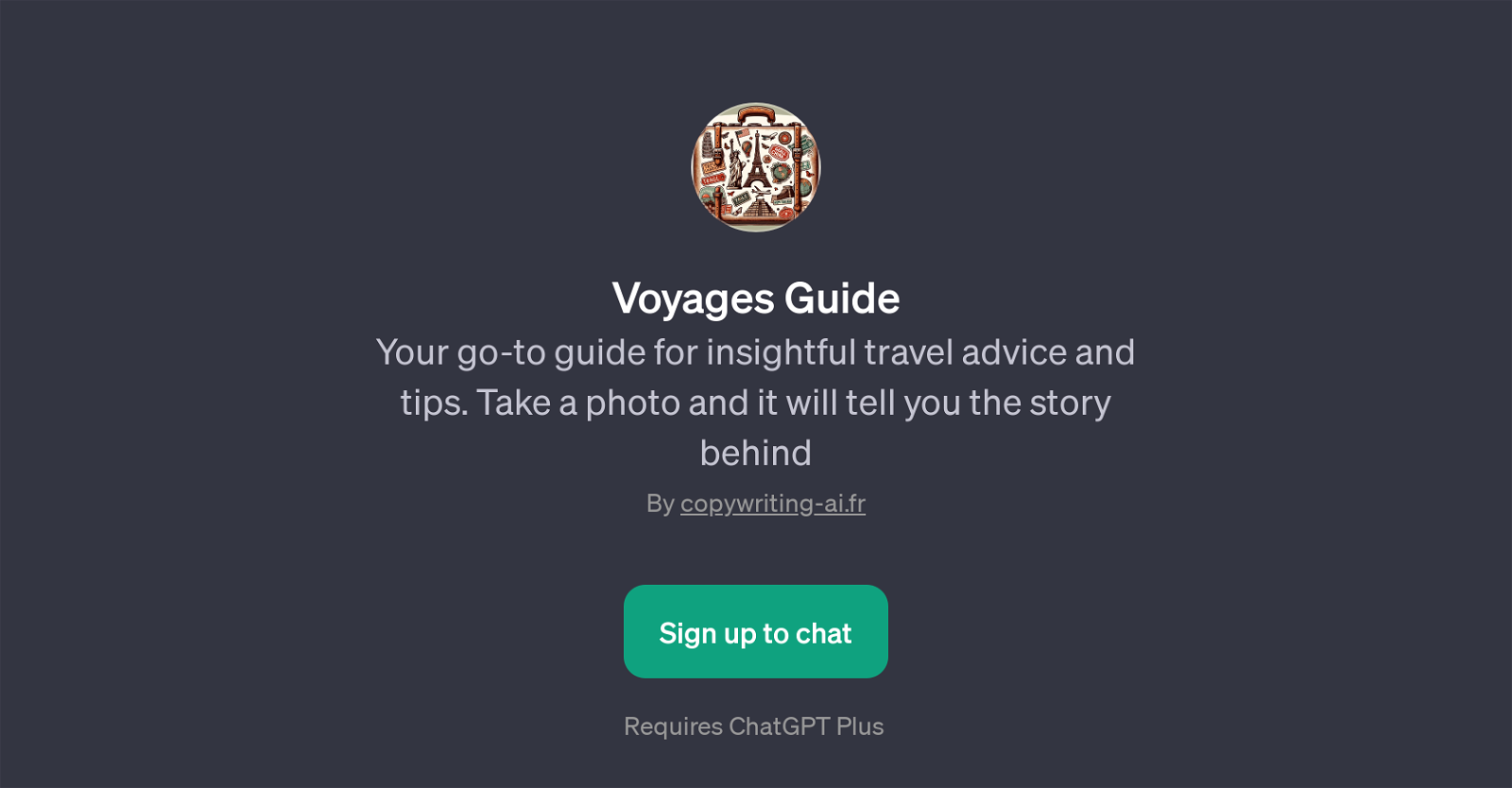 Voyages Guide website