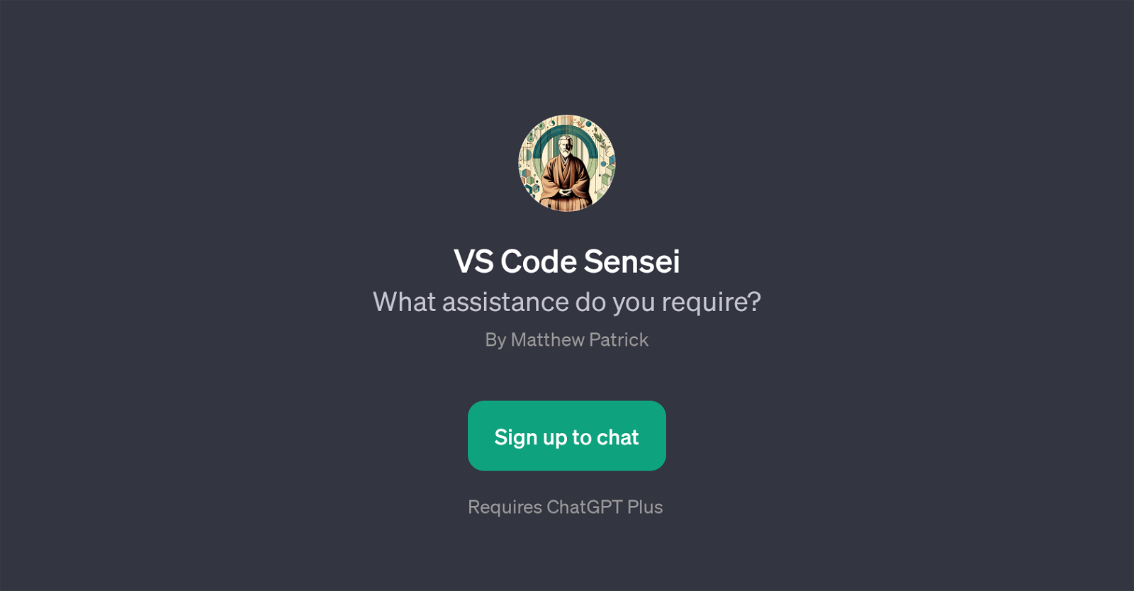 VS Code Sensei website