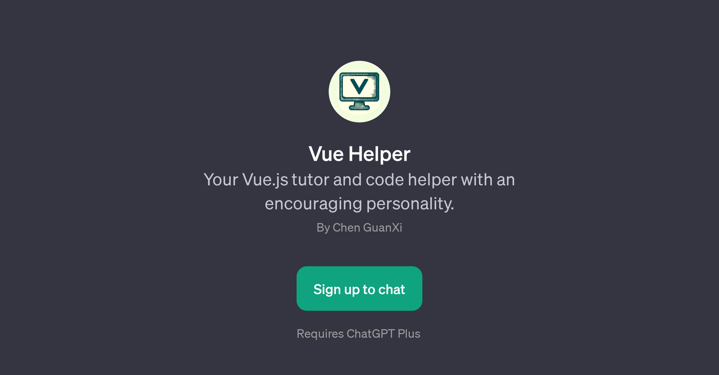 Vue Helper website