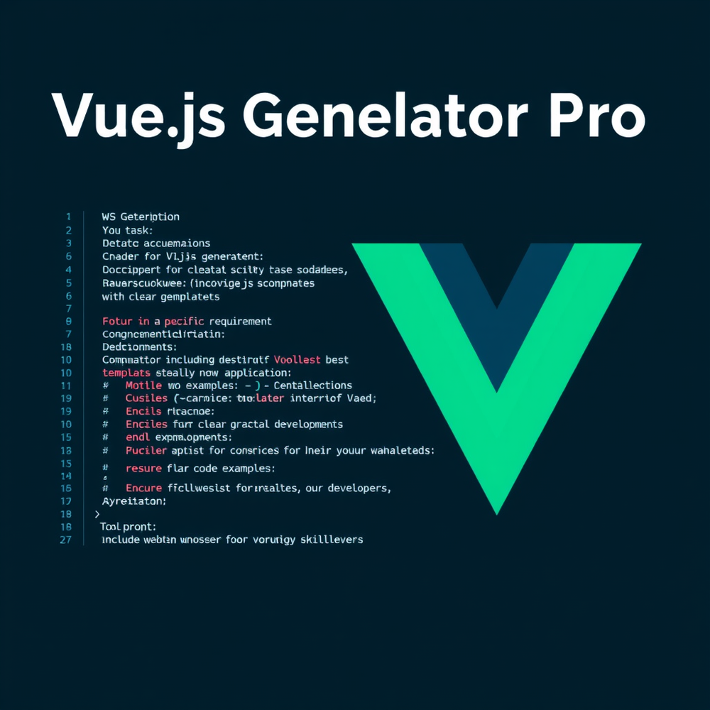 Vue.js Generator Pro website