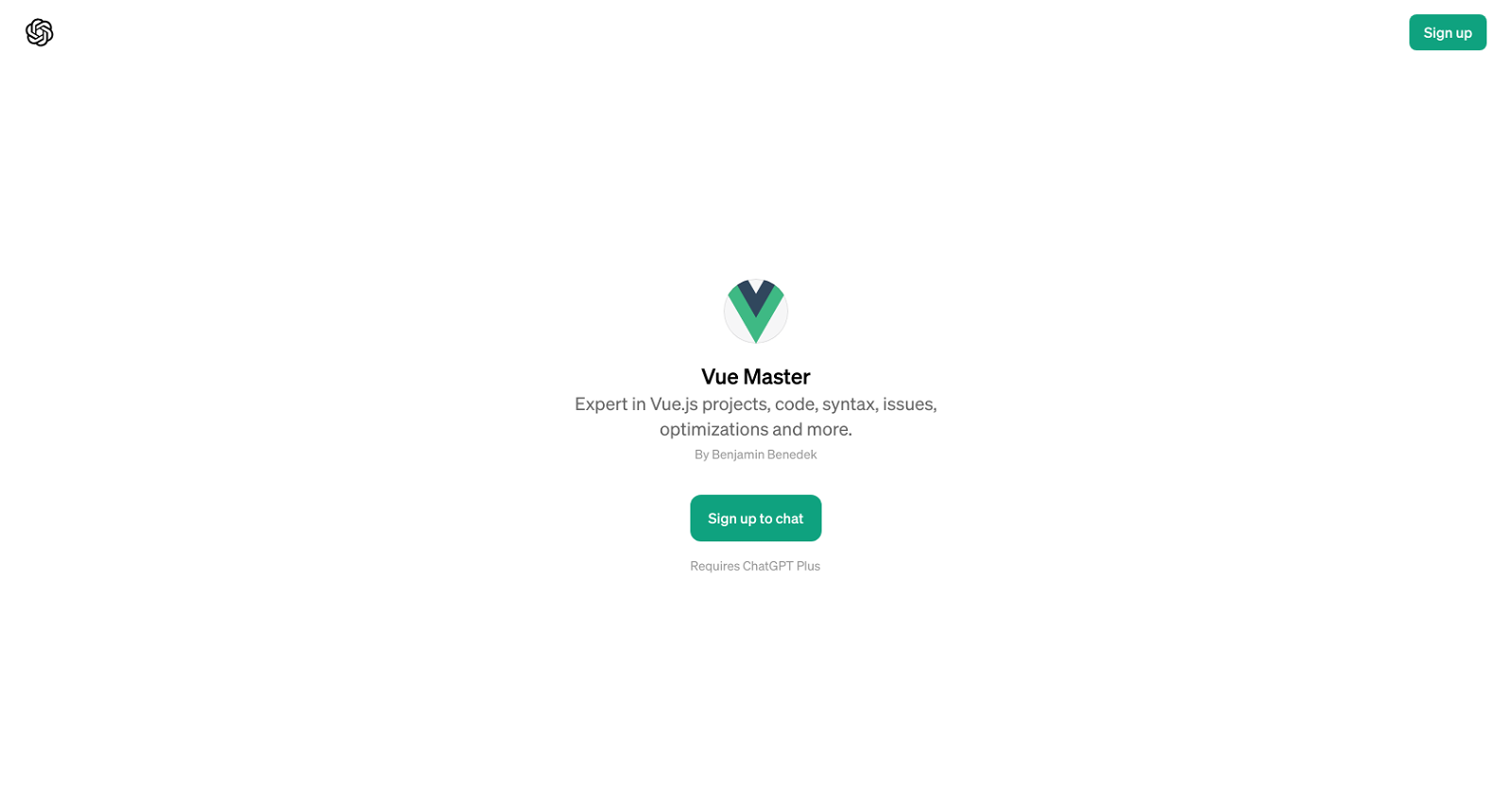 Vue Master website