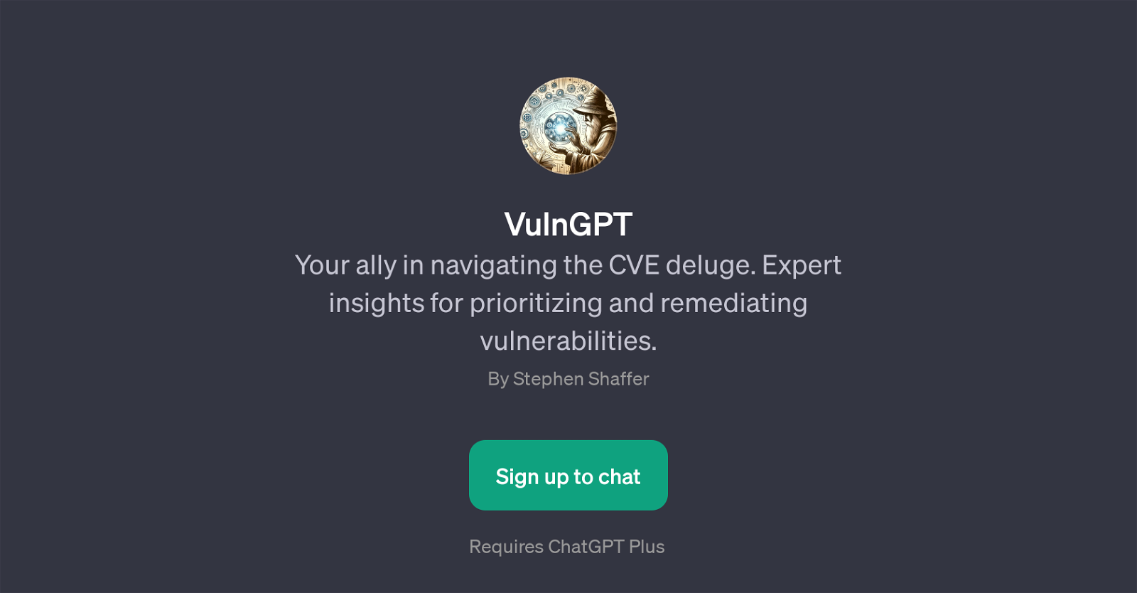 VulnGPT website