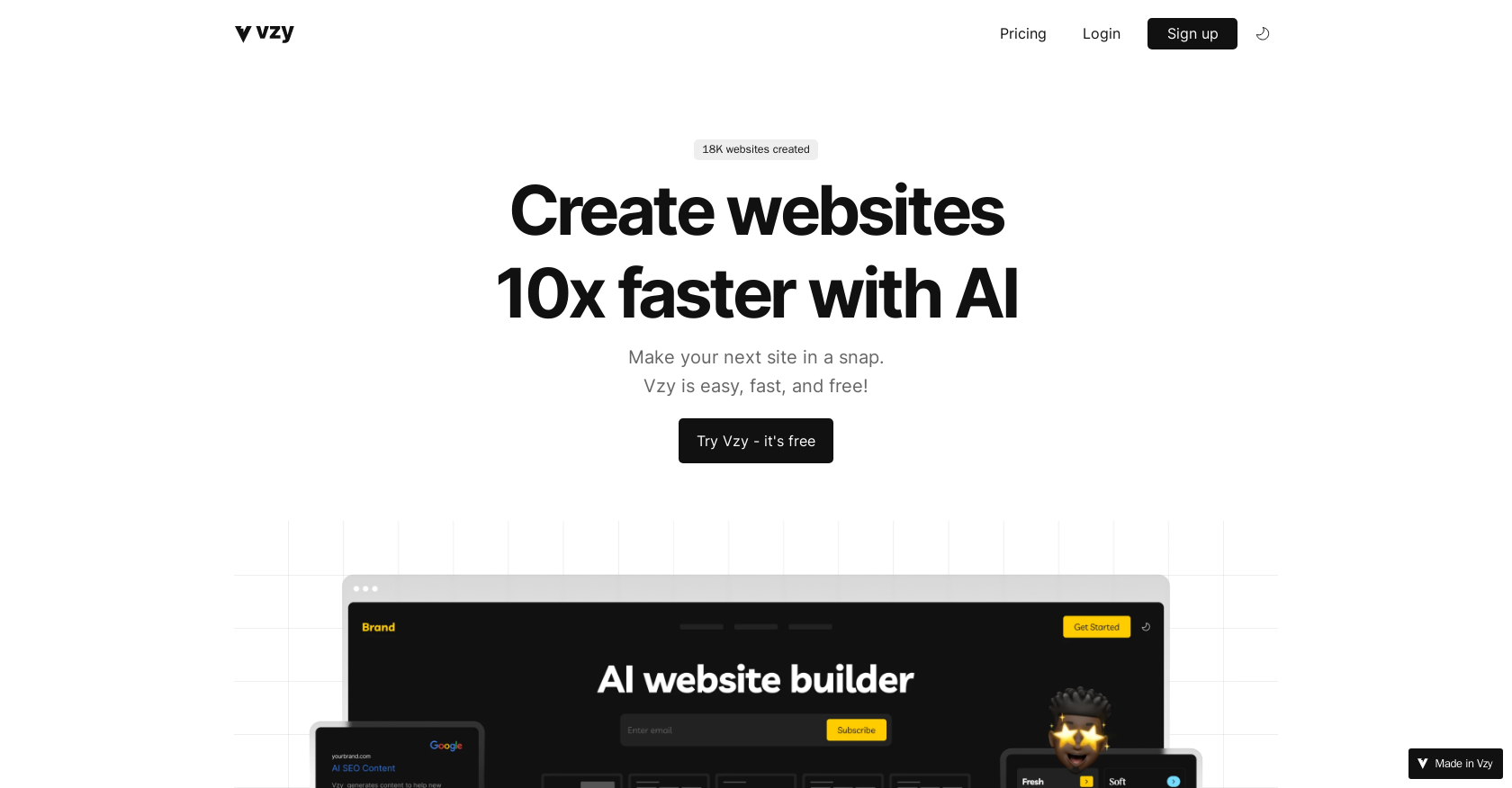 Aida And 102 Other AI Alternatives For Website building