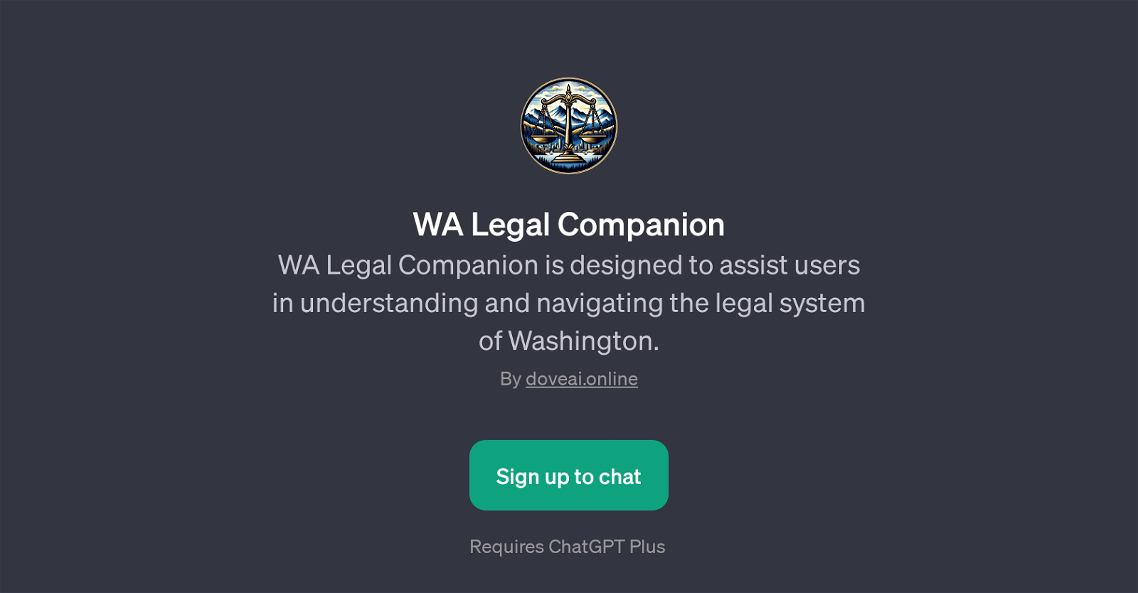 WA Legal Companion website