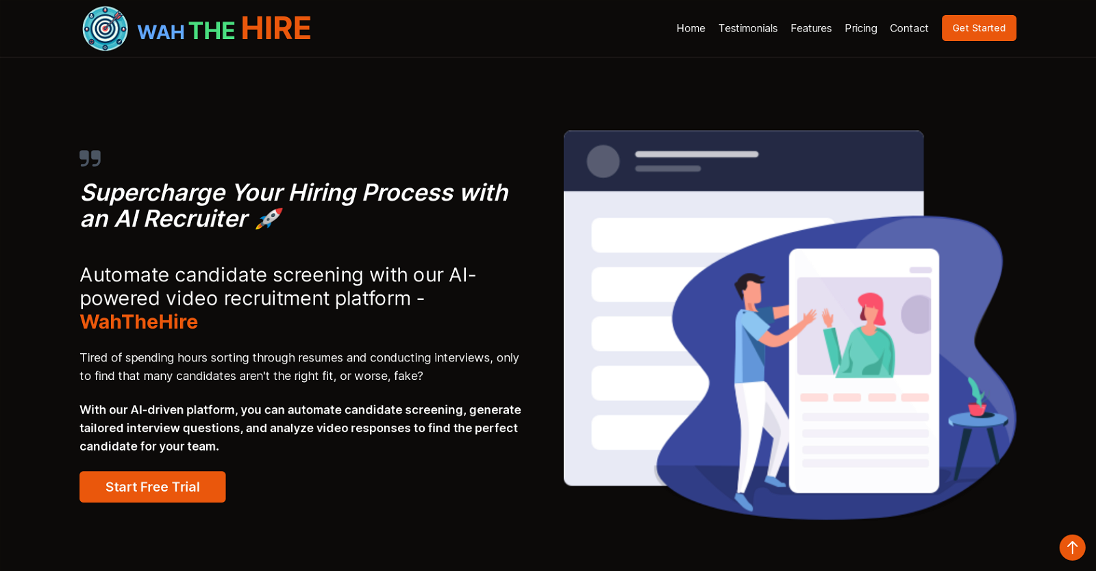 WahTheHire website