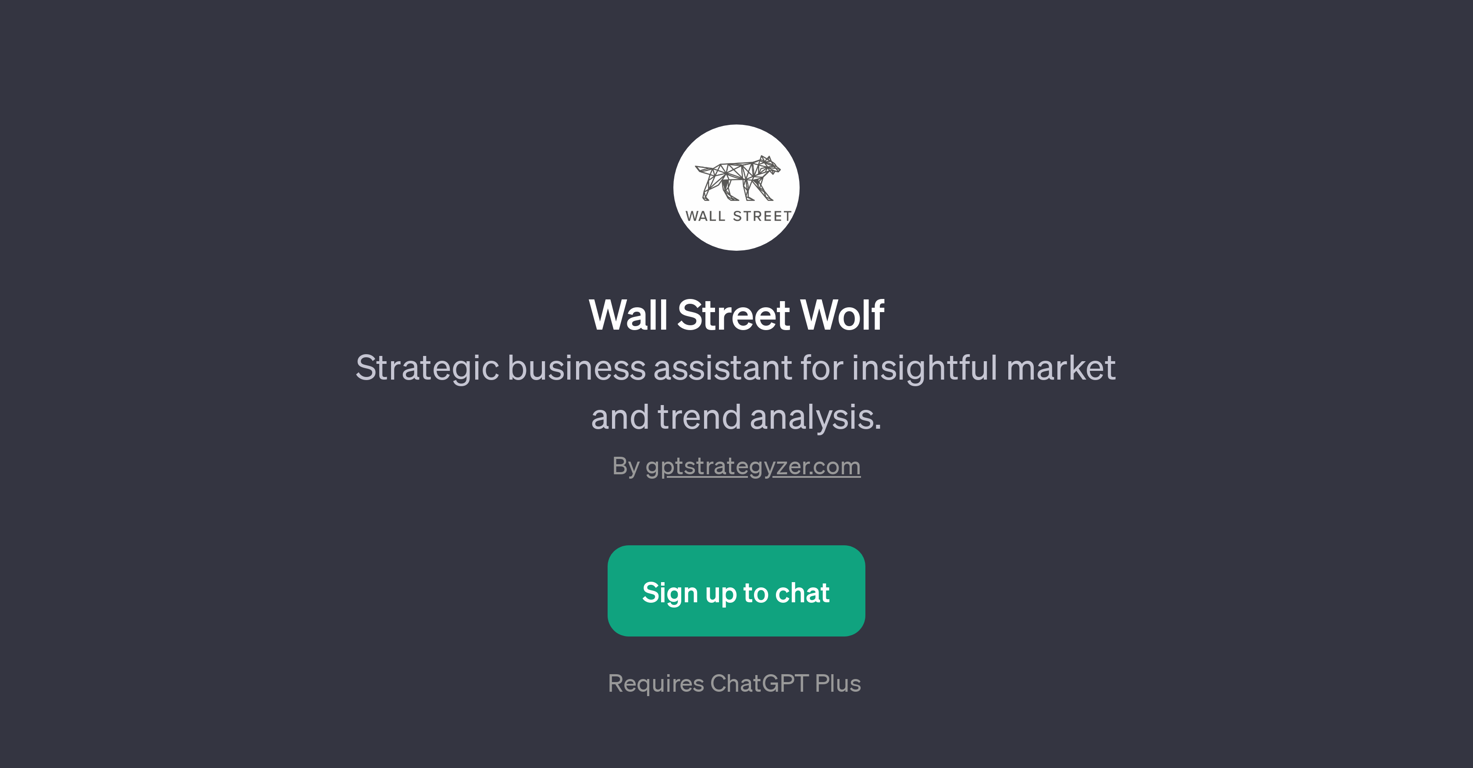 Wall Street Wolf website