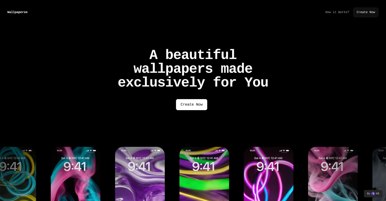 Wallpaperee website
