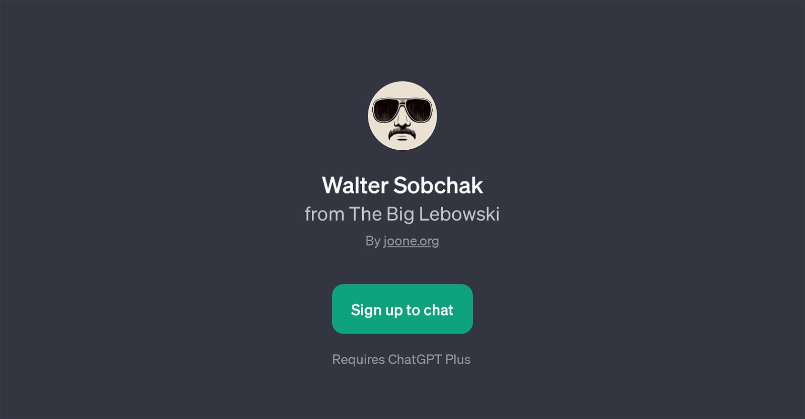 Walter Sobchak website