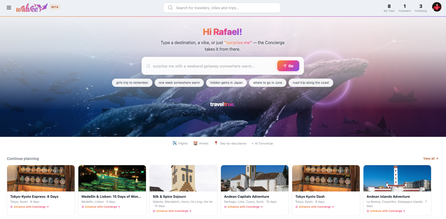 Walvee website