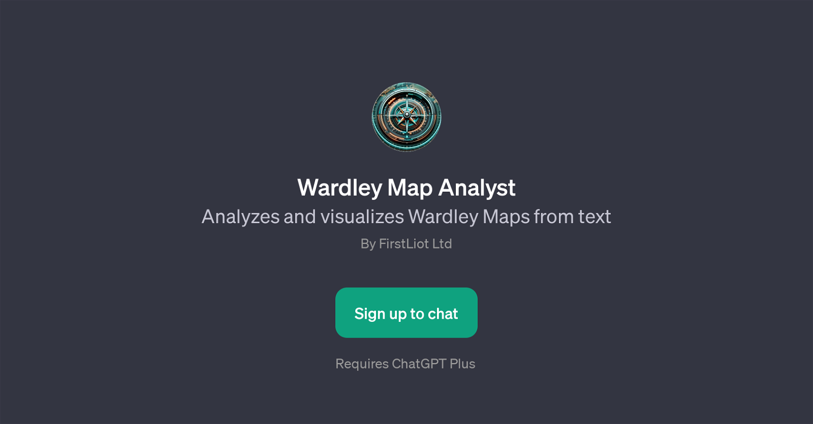 Wardley Map Analyst website