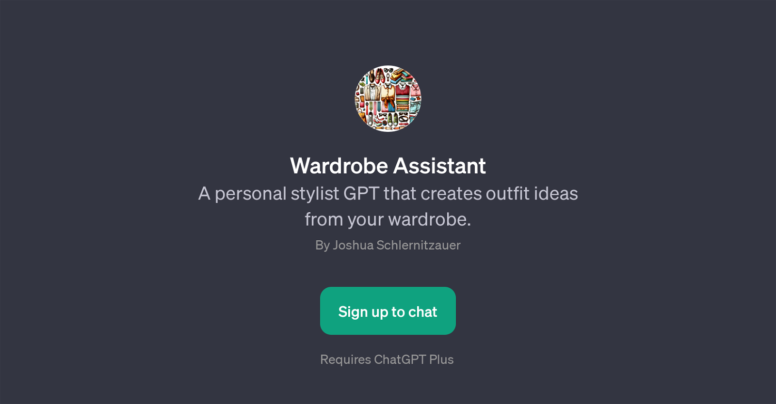 Wardrobe Assistant website