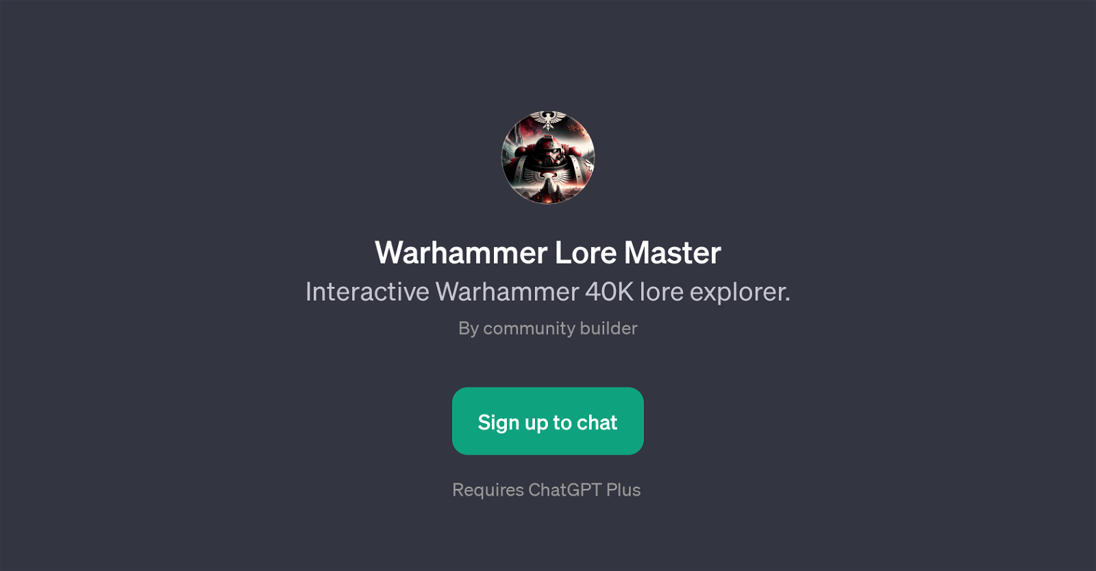 Warhammer Lore Master website