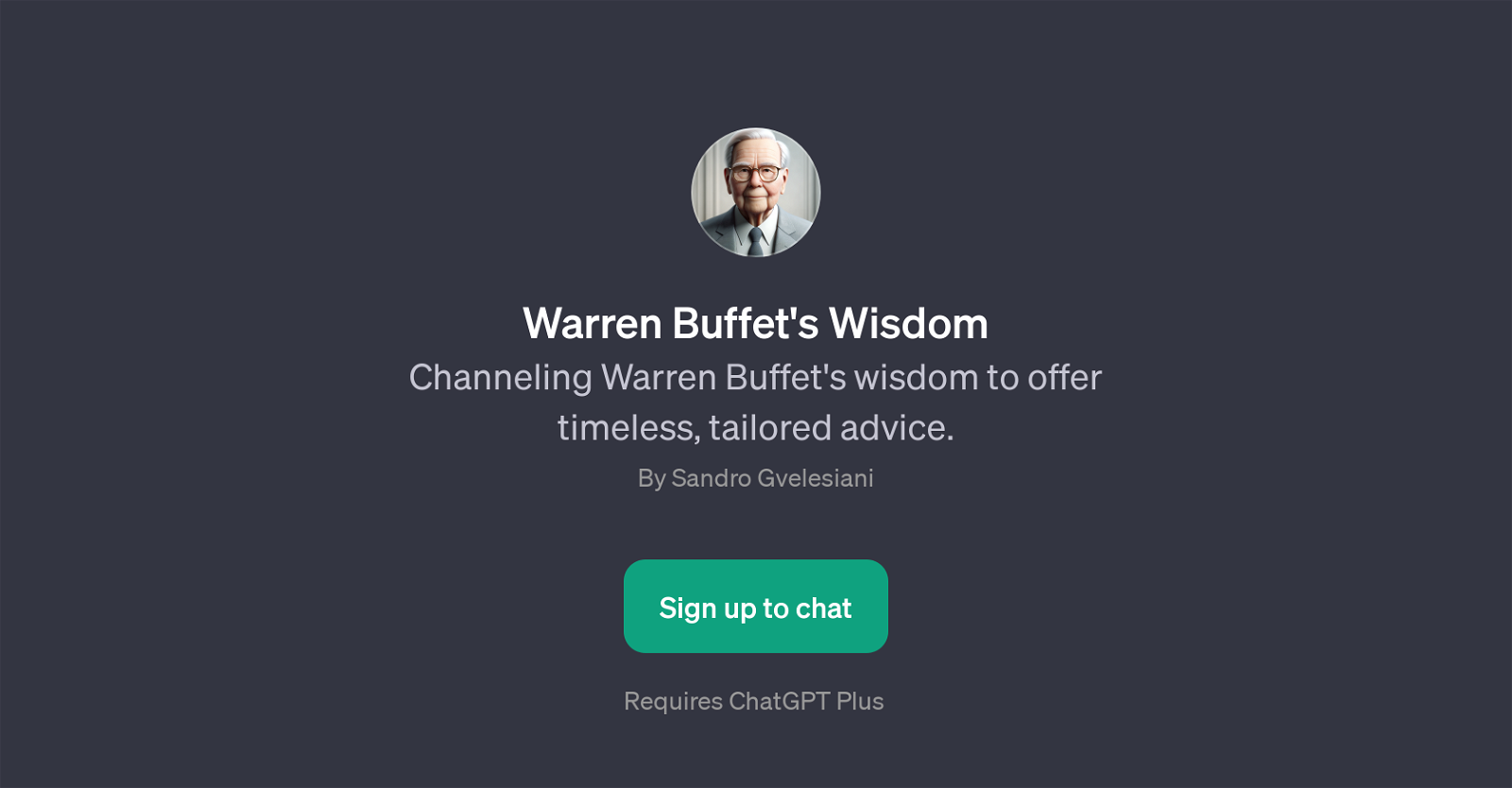 Warren Buffet's Wisdom website