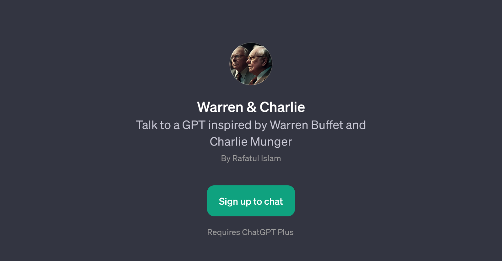 Warren & Charlie website