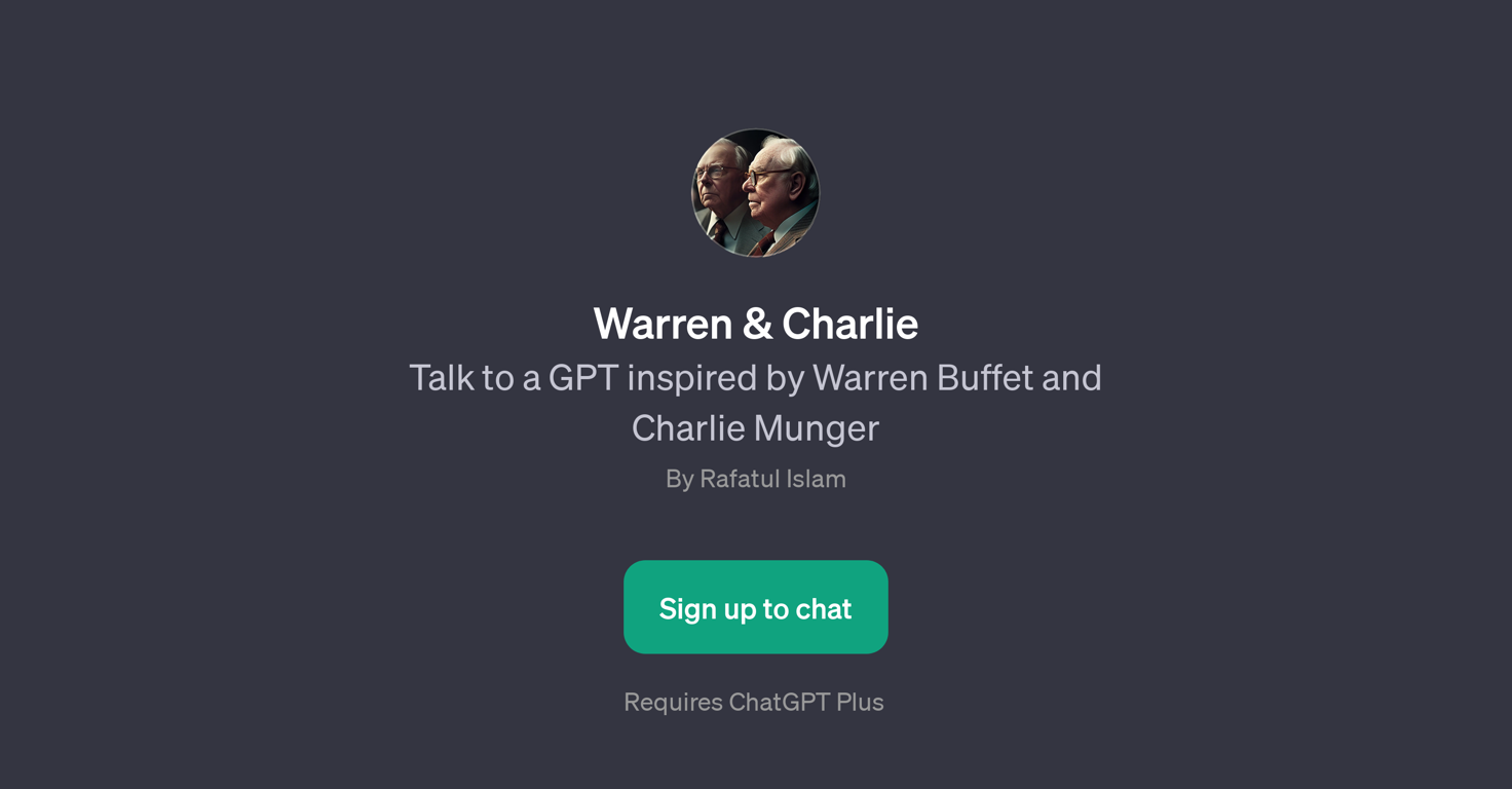 Warren & Charlie website