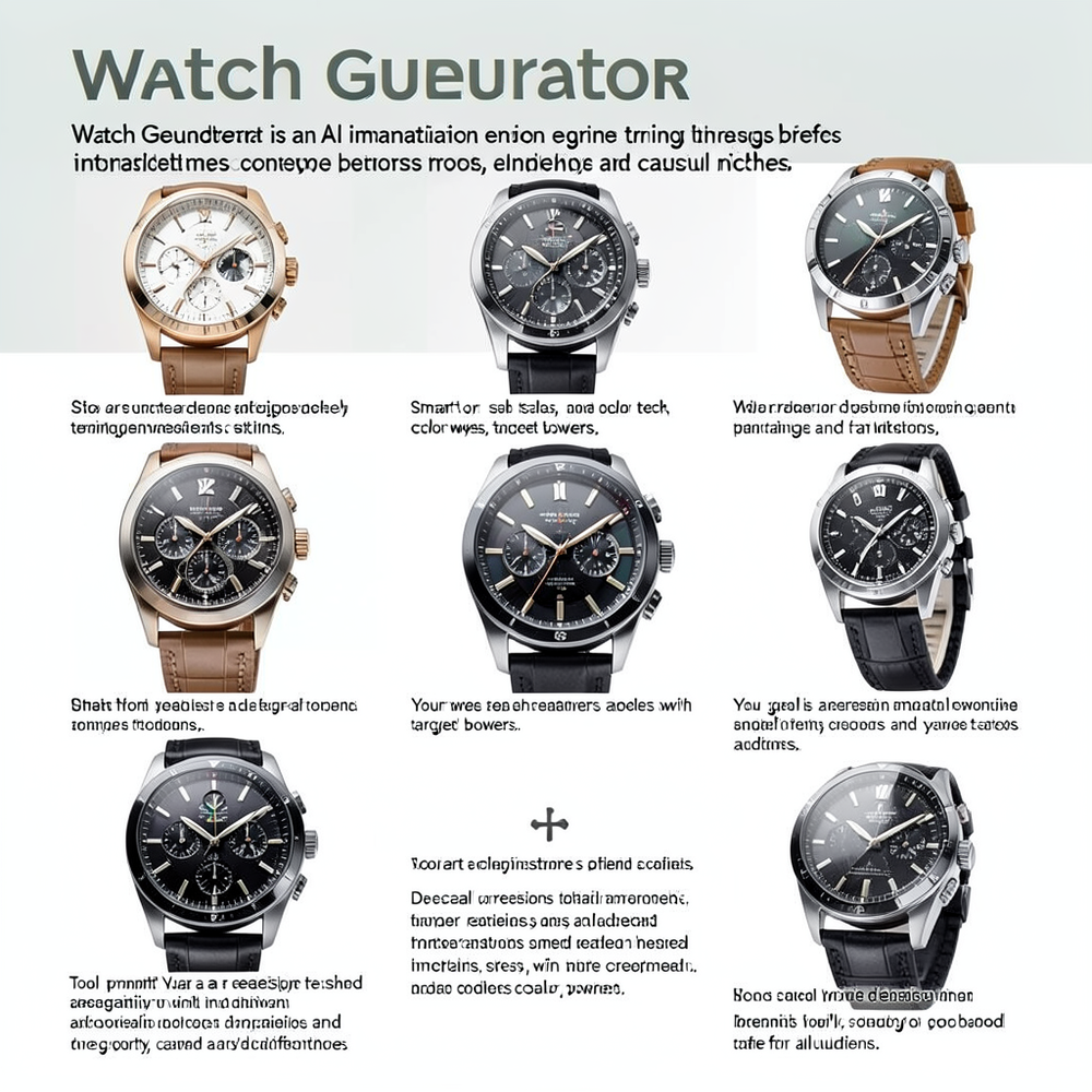 Watch generator website