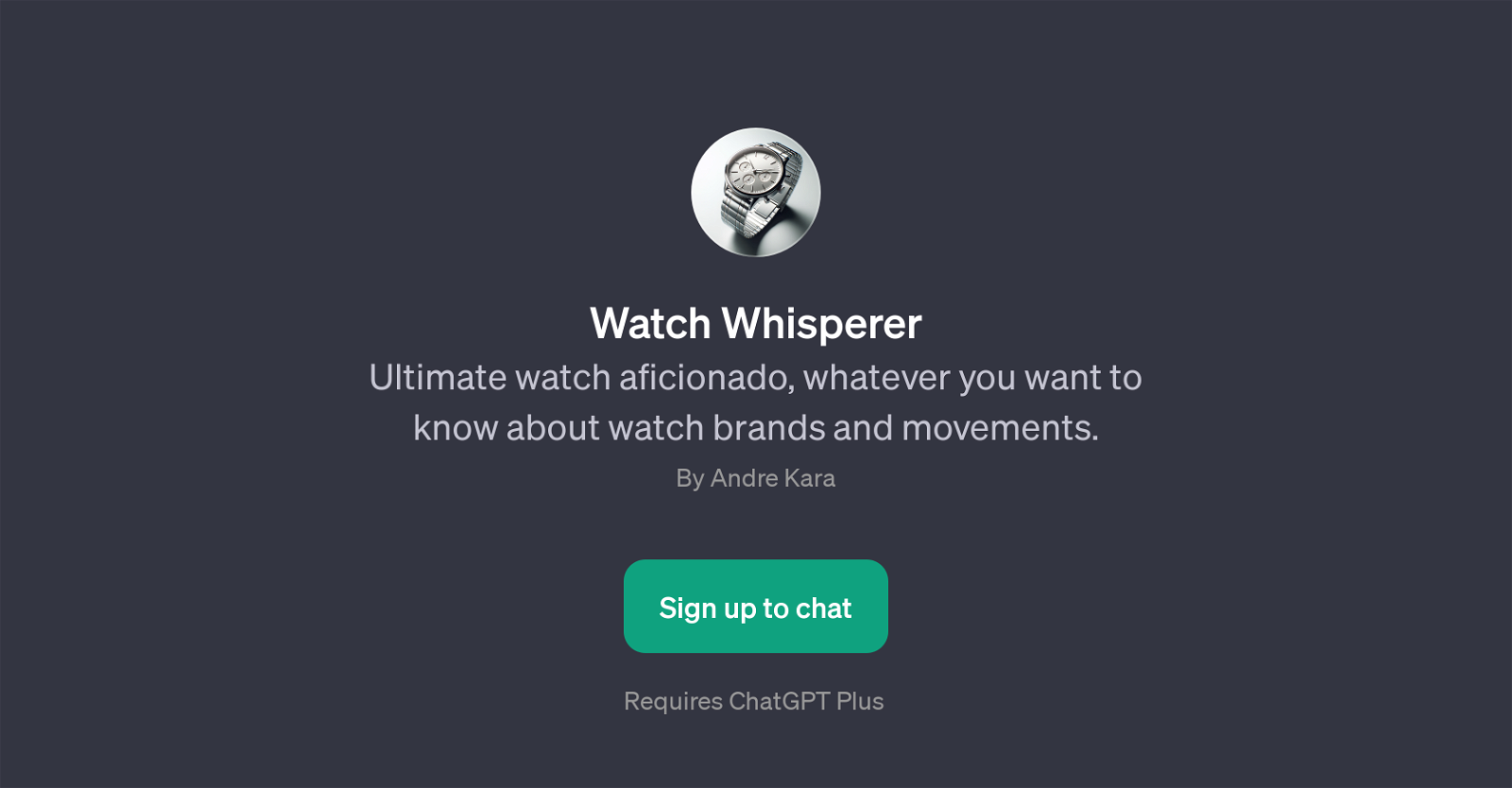 Watch Whisperer website