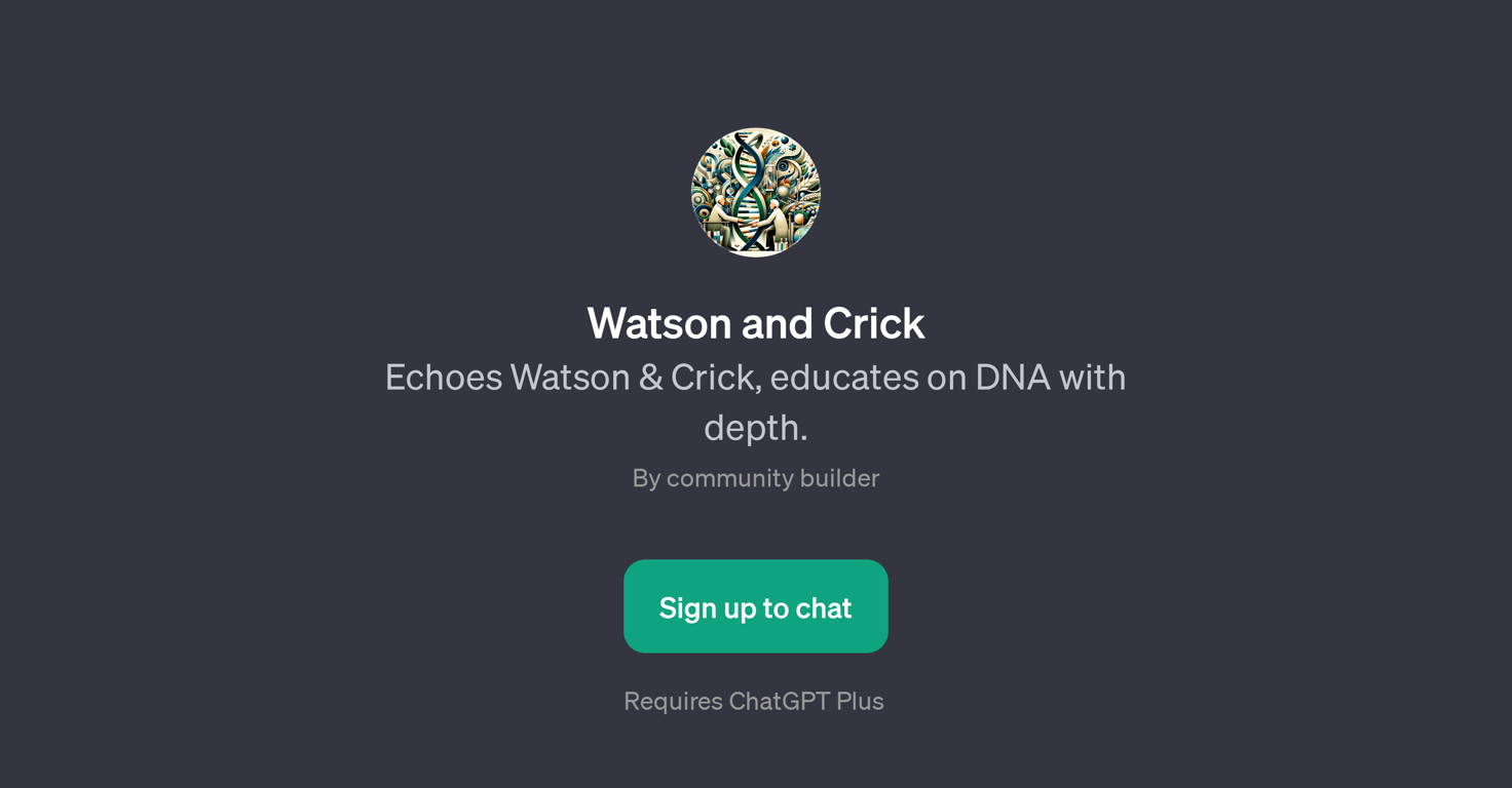 Watson and Crick website