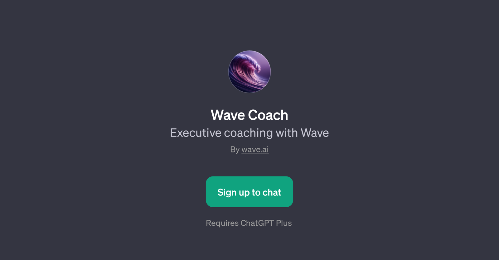Wave Coach website