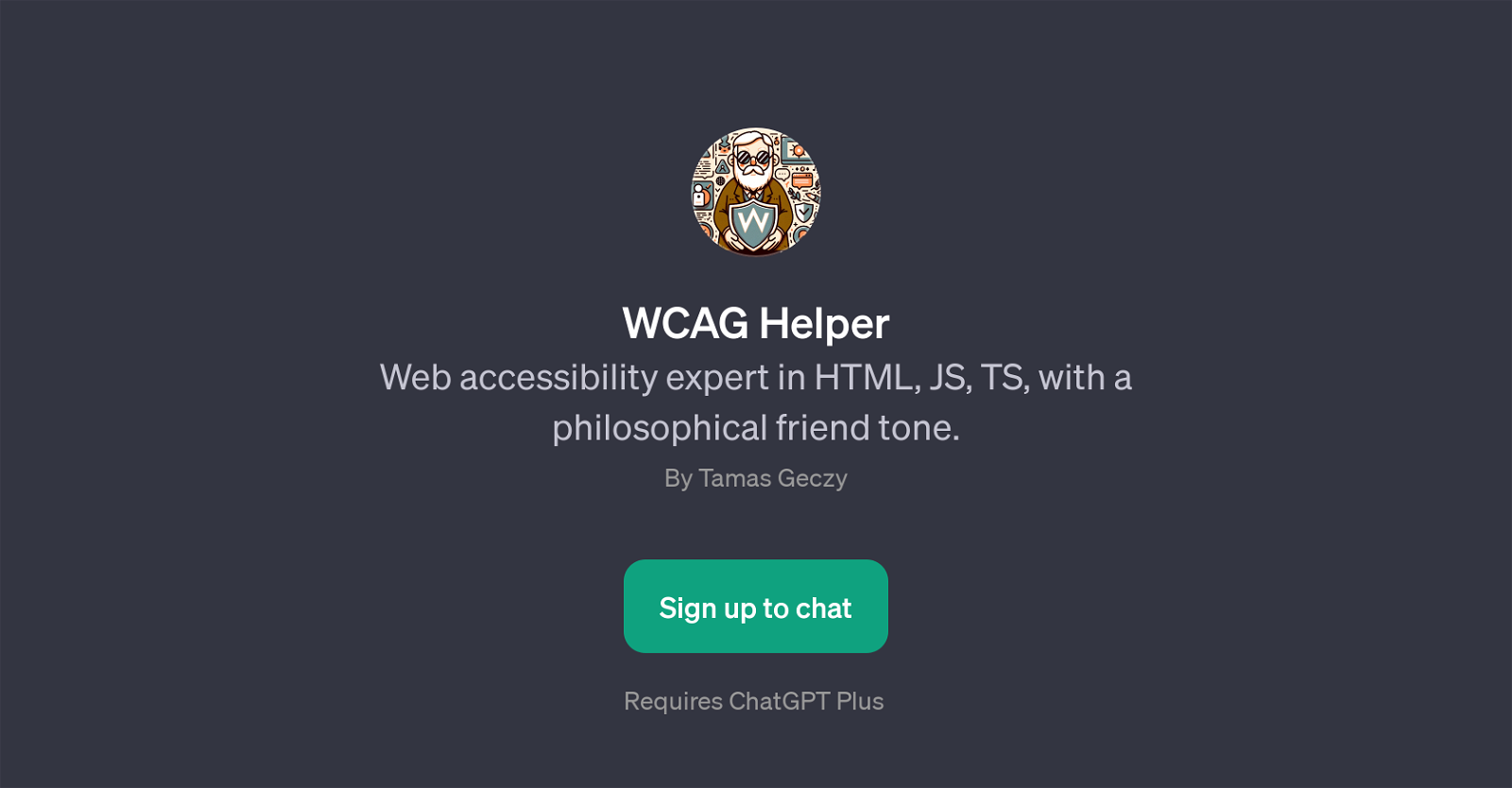 WCAG Helper website