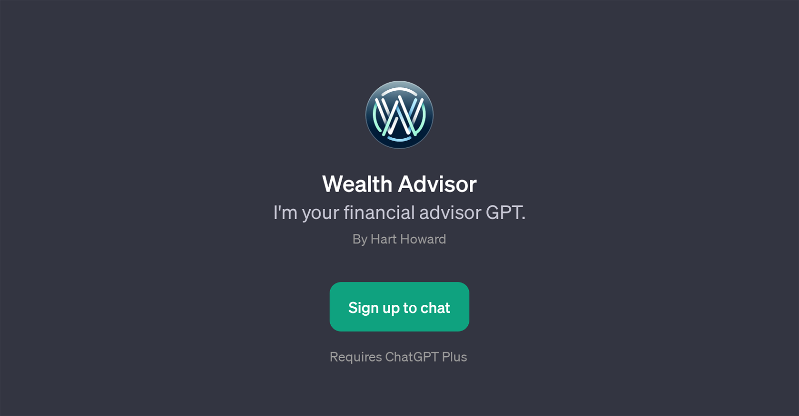 Wealth Advisor website