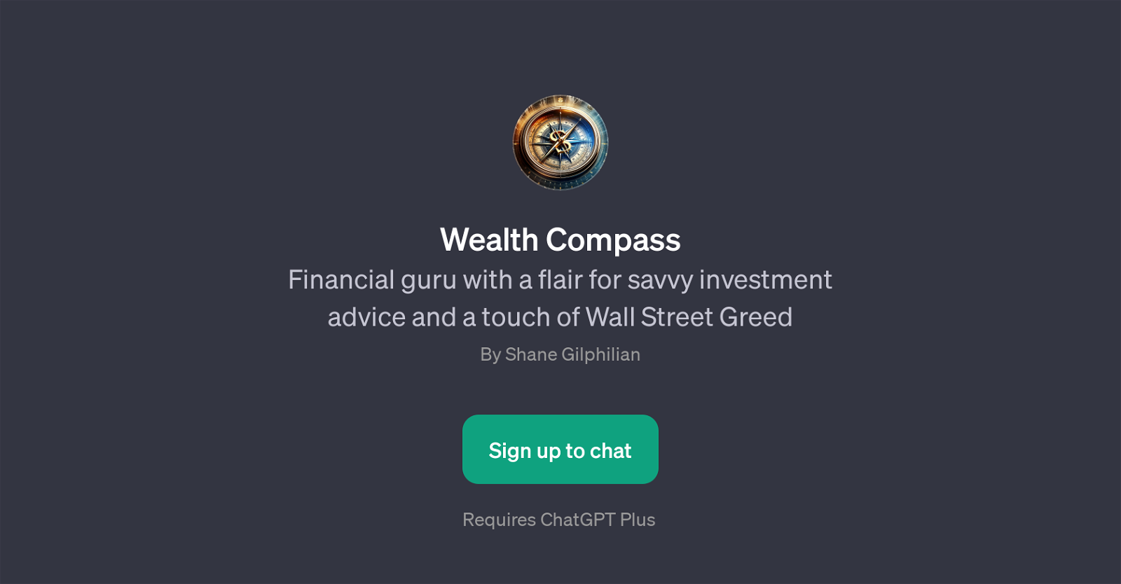 Wealth Compass website
