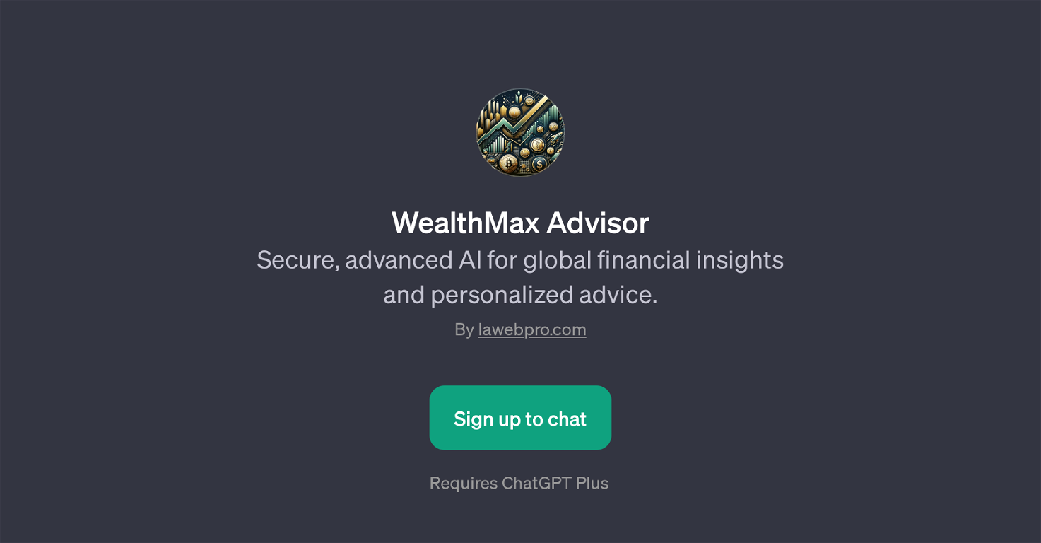 WealthMax Advisor website
