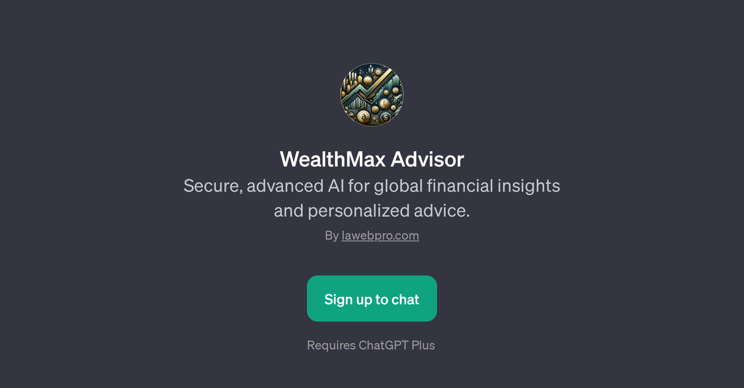 WealthMax Advisor website