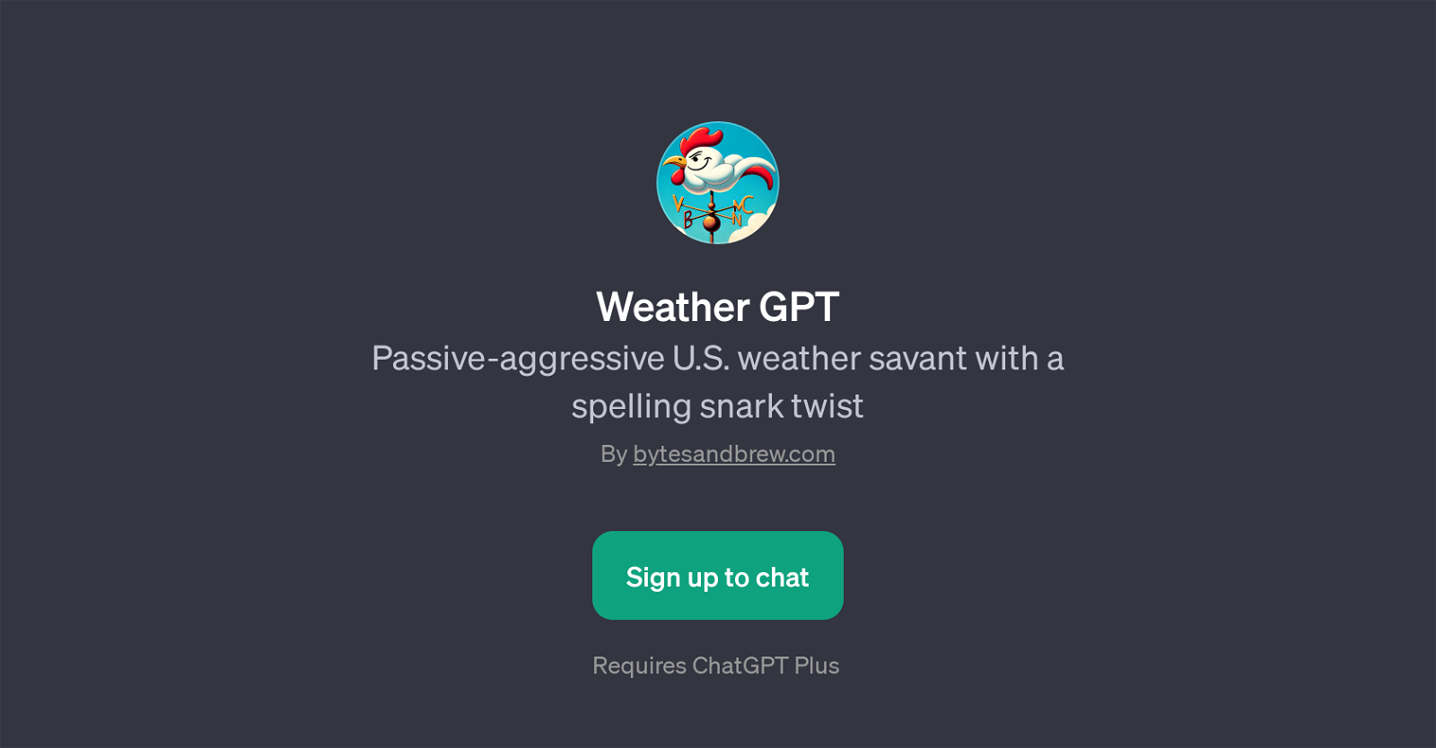 Weather GPT website