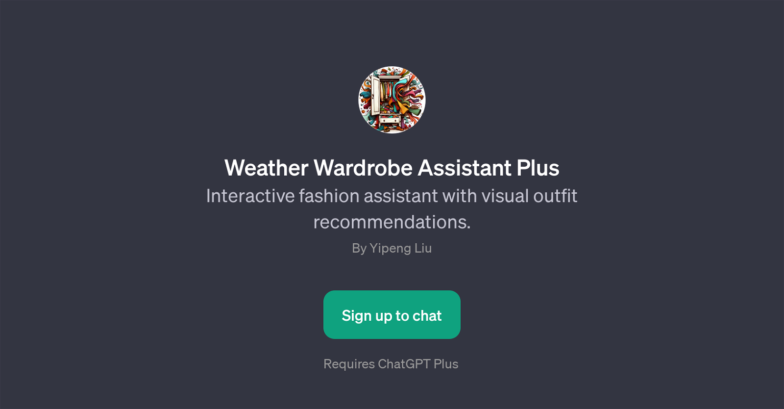 Weather Wardrobe Assistant Plus website