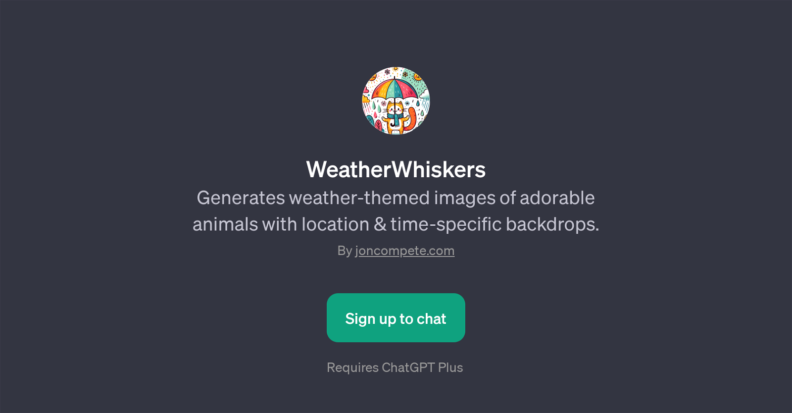 WeatherWhiskers website