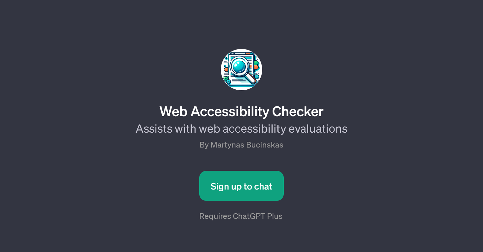 Web Accessibility Checker website