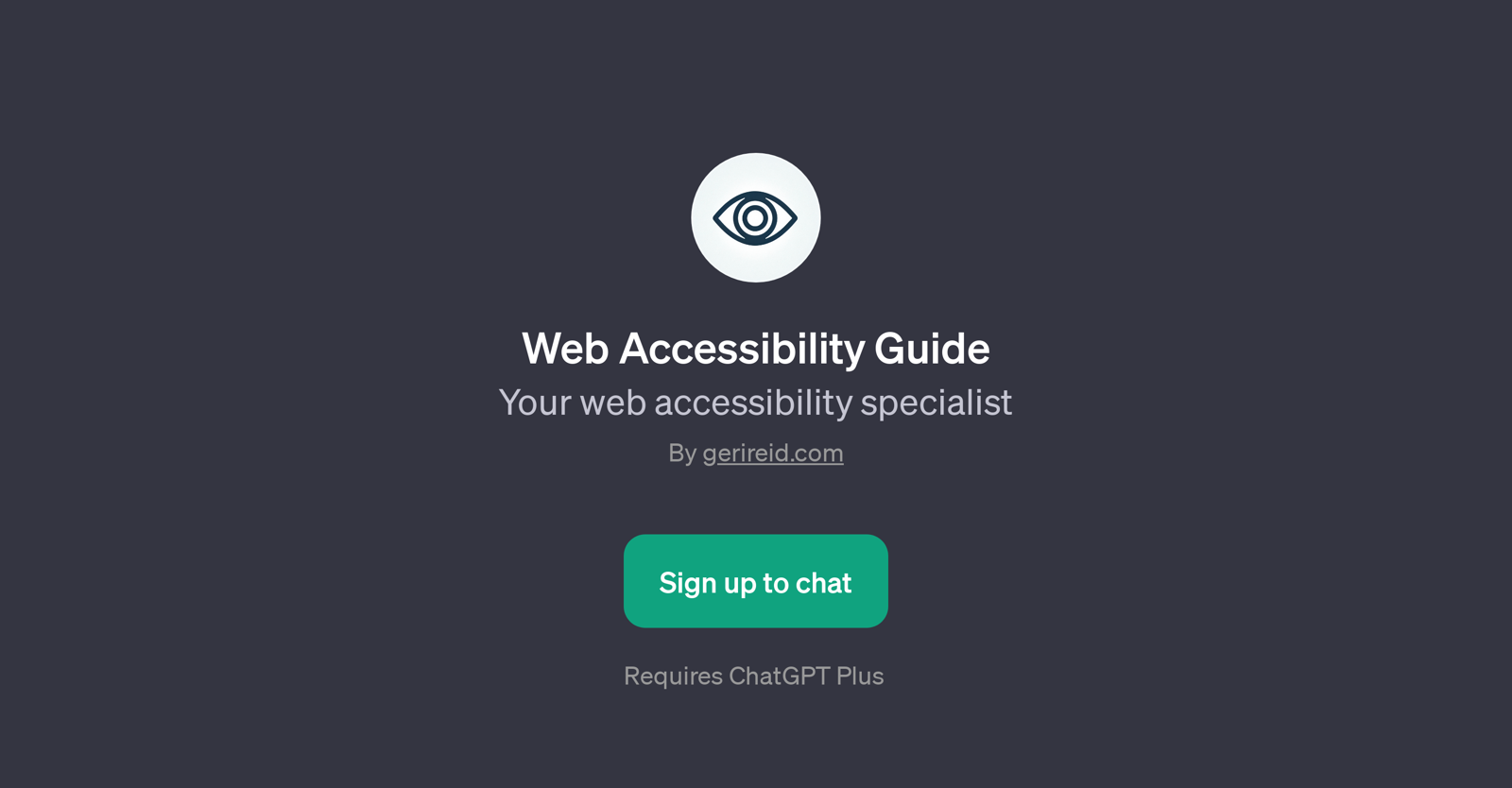 Web Accessibility Guide website