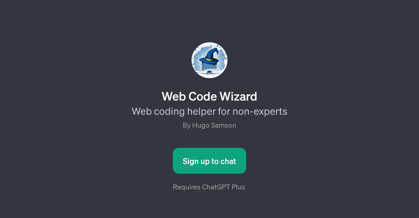 Web Code Wizard website