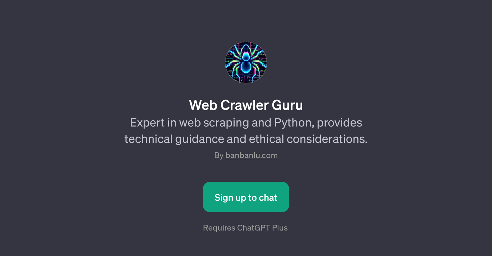 Web Crawler Guru website