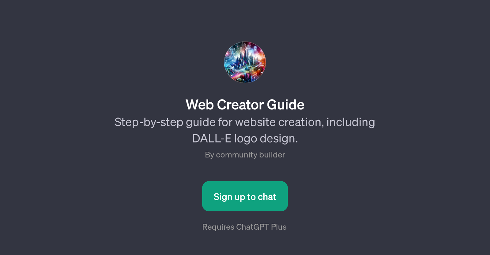 Web Creator Guide website