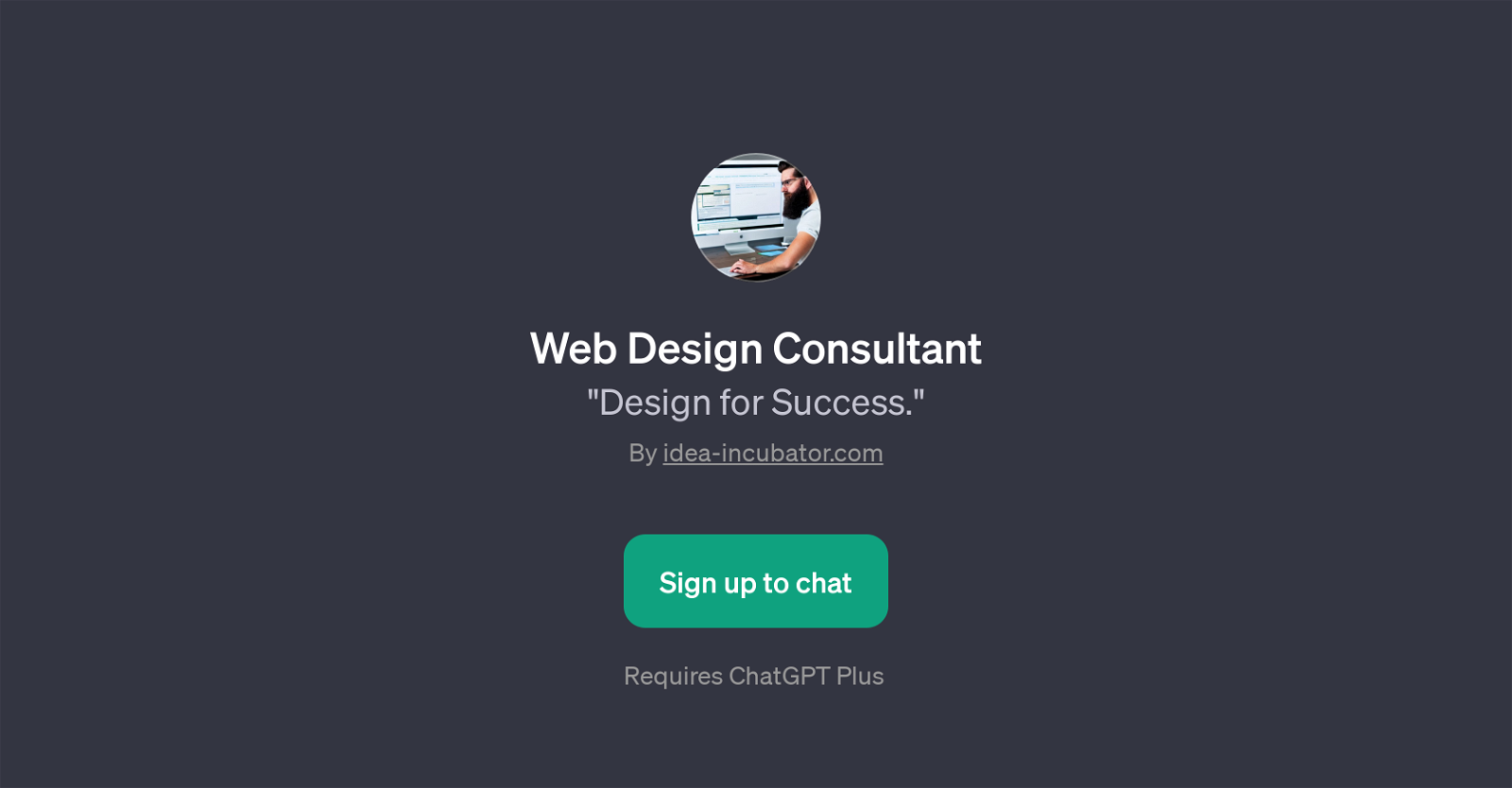 Web Design Consultant website
