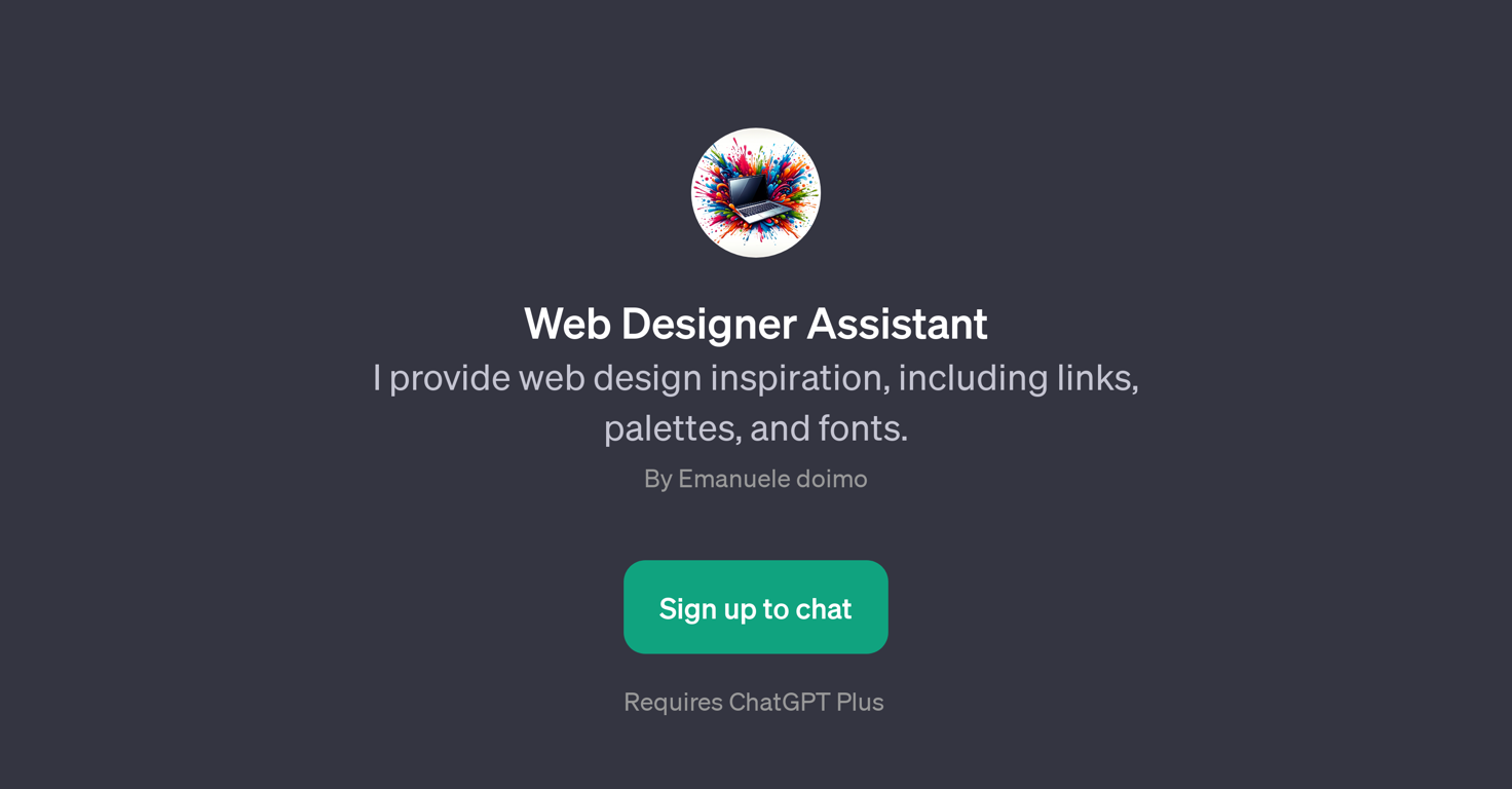 Web Designer Assistant website