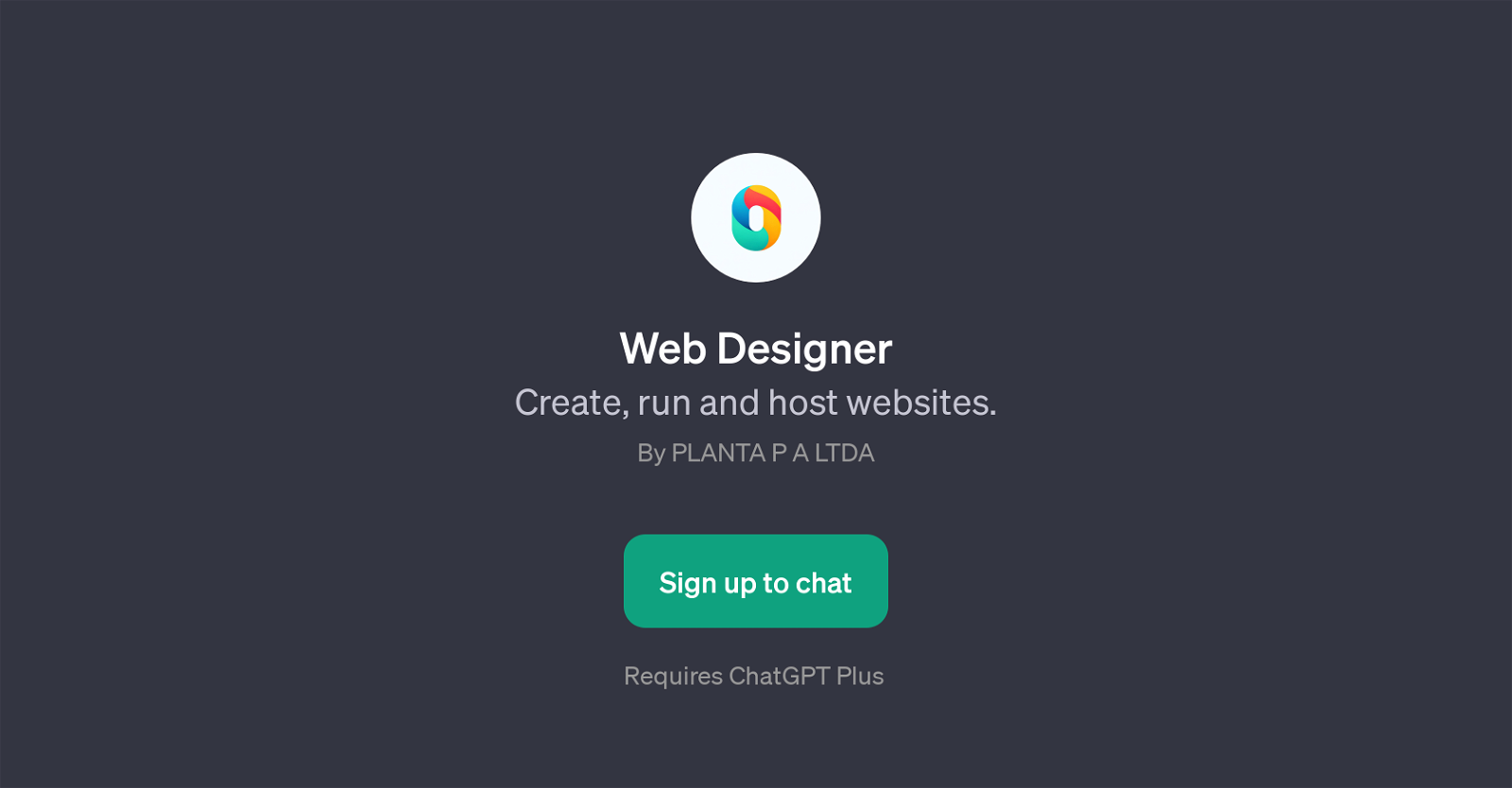Web Designer GPT website
