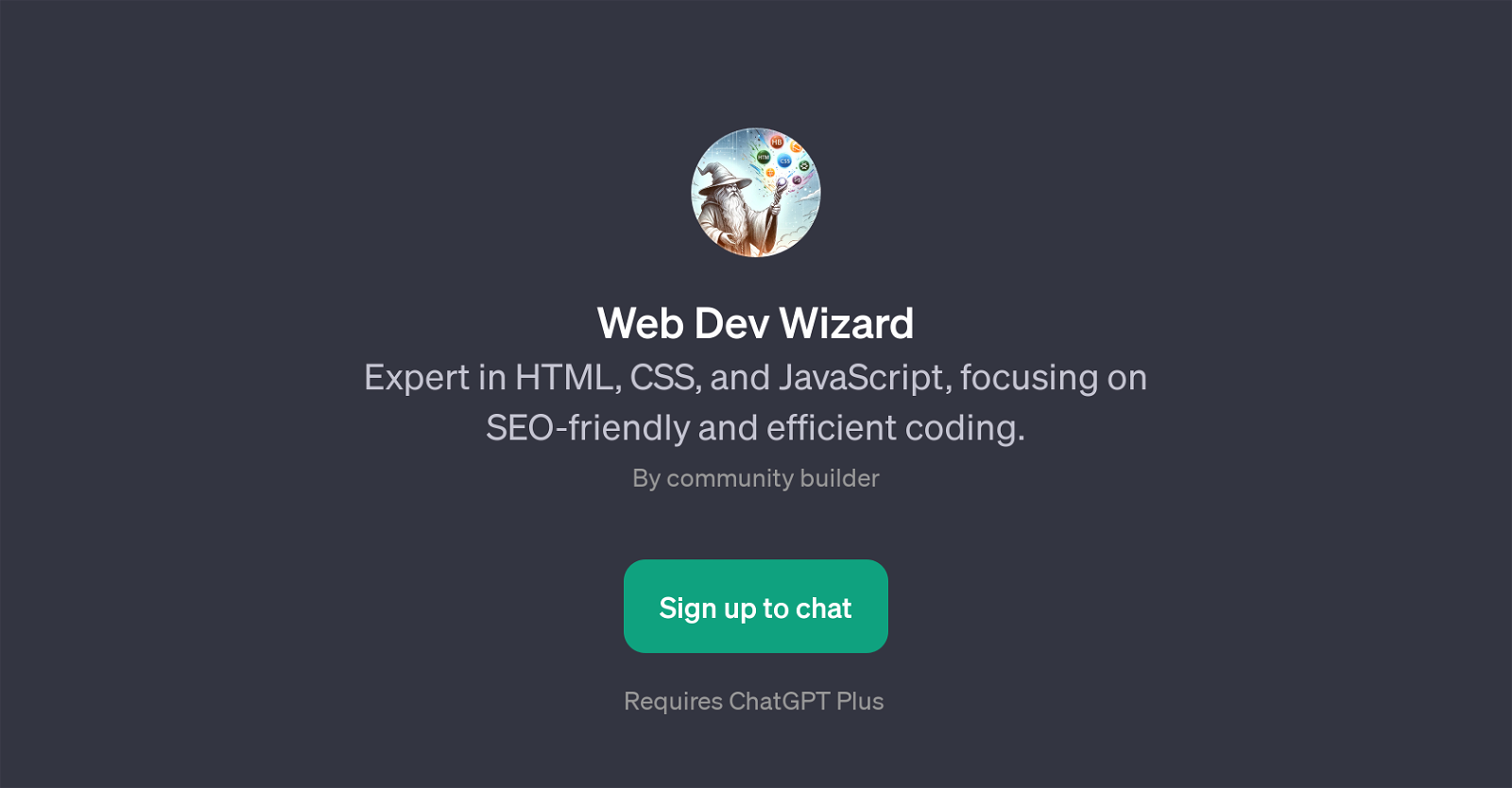Web Dev Wizard website